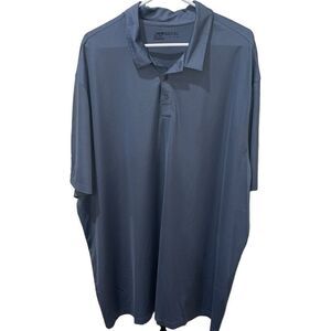 Nike Golf Dri-Fit Grey Polo‎ Embroidered - Size 3XL